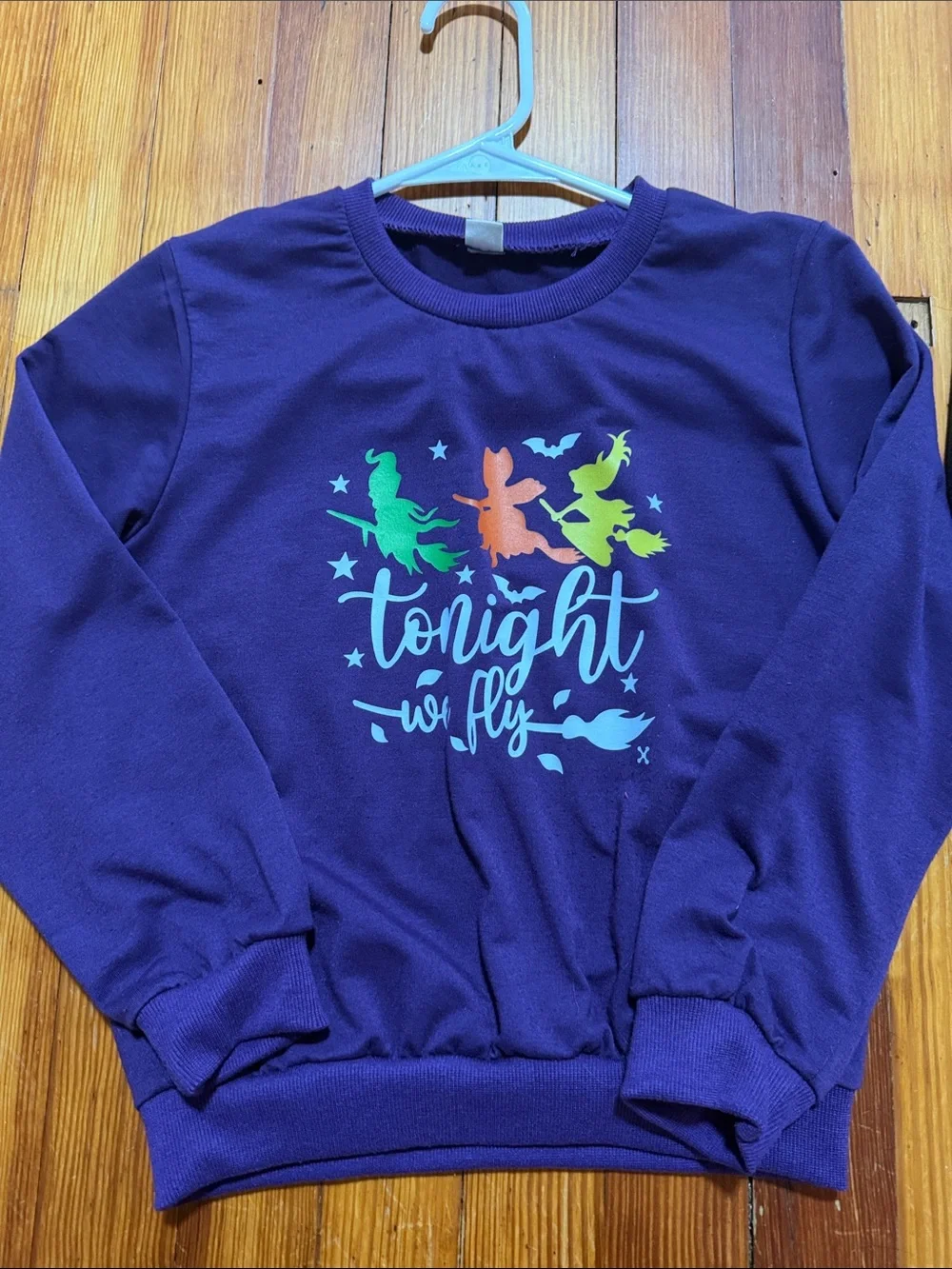 Purple 'Tonight We Fly' Girls' Sweatshirt